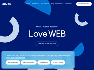 Akyos : Création site internet Dijon