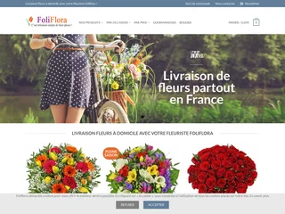 Livraison fleurs - Foliflora.com