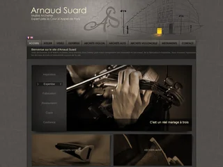 Arnaud Suard Luthier Archetier expert